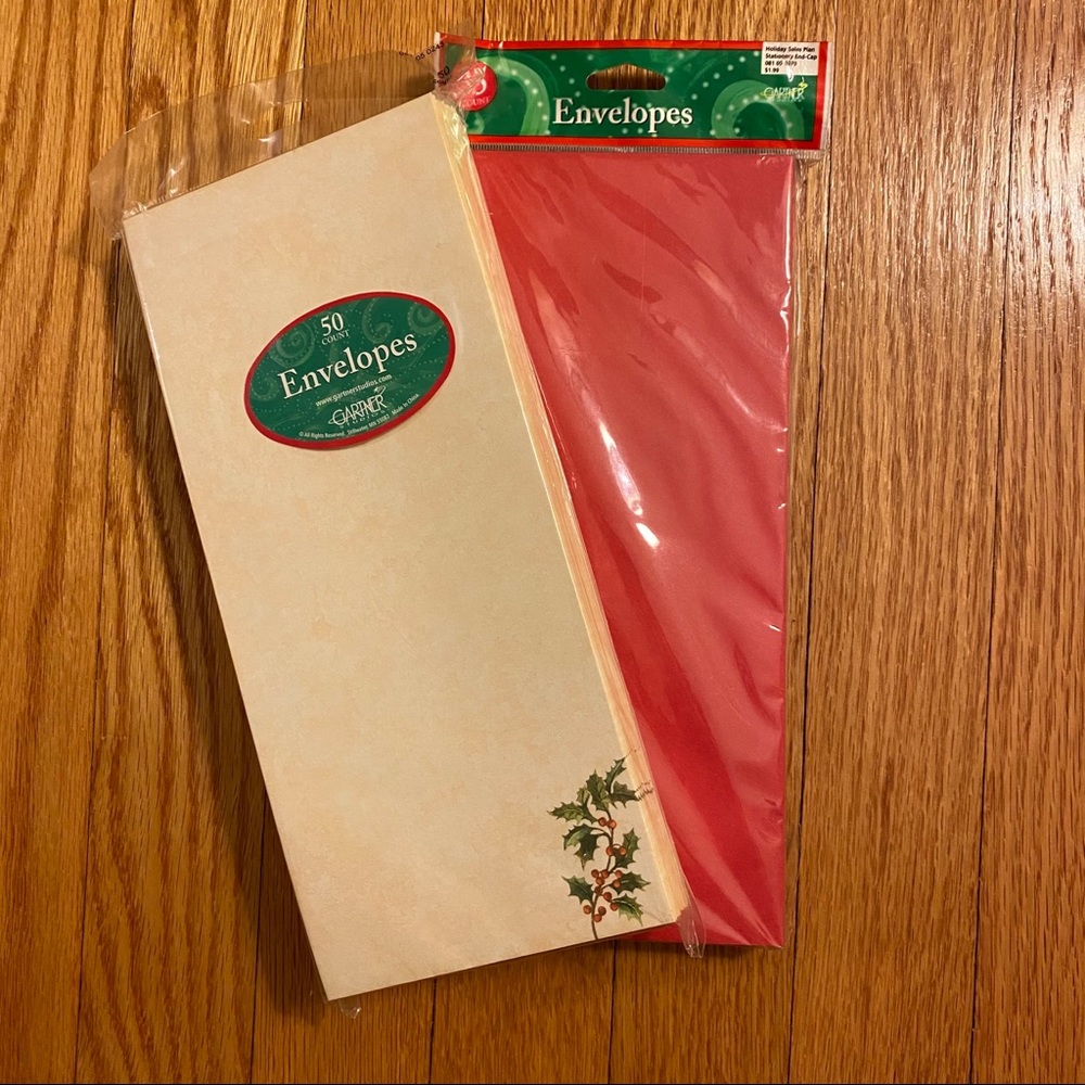 Holiday Letter Envelopes